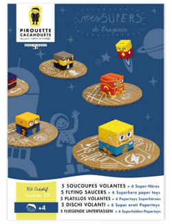 Kit creatif Super-Heros -  - Pirouette Cacahouete