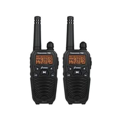 Lot de 2 talkies-walkies PRESIDENT ELECTRONICS Freecomm 700 - Plastique - FREECOMM700 - Noir - 160 g