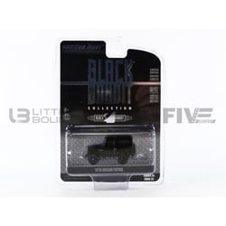 Voiture Miniature de Collection - GREENLIGHT COLLECTIBLES - NISSAN Patrol 1970 - Noir