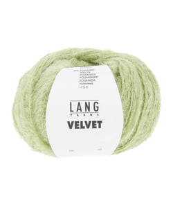 Fil à tricoter VELVET - Lang Yarns 16 Vert
