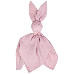 Doudou Lapin  en gaze de coton, Jeanne