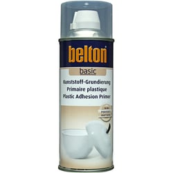 Spray de primaire d'accroche pour surface en plastique - Argent transparent - Belton