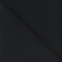 Tissu Coton uni Noir