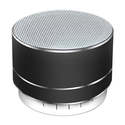 Enceinte Bluetooth Mini A10 Métal Son Puissant USB 3W Autonomie 10m Noir YONIS