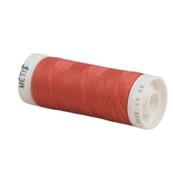Bobine fil polyester 200m Oeko Tex fabriqué en Europe rouge signalisa