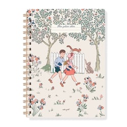 Carnet de notes à spirale Ecole de Vie - A5 - 160 pages - Hirondelles & Cie