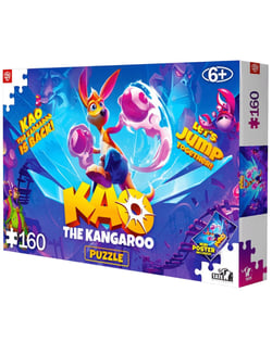 Kao The Kangaroo - Kao is Back Puzzle 160 pièces