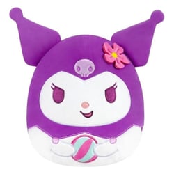 Hello Kitty - Peluche Squishmallow Hello Kitty and Friends Seize the Moment Kuromi Beachball 20 cm - Jazwares