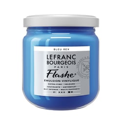 Peinture vinylique - Flashe - Bleu Rex - 067 - Lefranc Bourgeois - 400ml