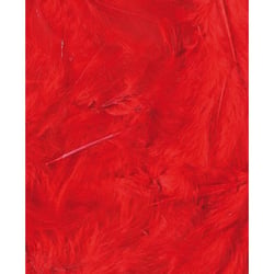 Plumes rouges 12 cm - Artemio