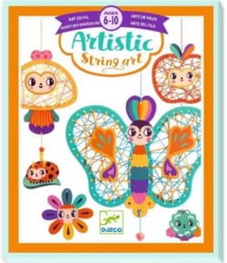 Artistic String Art – Le Jardin - Djeco - Orange