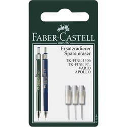 Gommes de rechange Faber-Castell - TK-FINE - Lot de 3