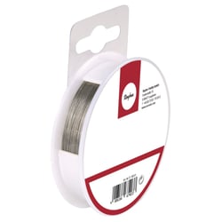 Fil bijou, nylon coated, argent, ø 0,38 mm, bobine 9,2 m