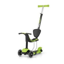 Porteur Trottinette 3 en 1 LITTLE STAR Vert – Milly Mally