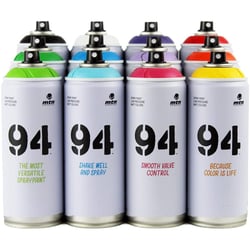 Lot 12 Sprays De Peinture Mtn 94
