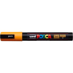 Lot de 6 marqueurs peinture pointe conique moyenne 1,8 - 2,5 mm - POSCA - Orange