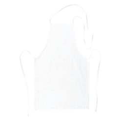 Tablier d'enfant en coton Blanc 44x70 cm