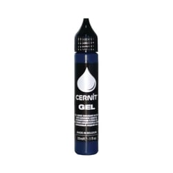Gel polymère - Pâte à modeler - Liquide - À cuire - Bleu - 30ml - Cernit