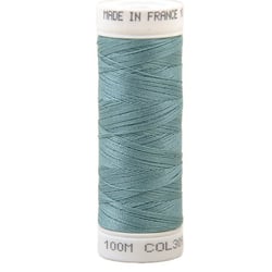 Fil à coudre polyester 100m made in France - bleu glacier 309