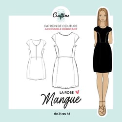 Patron Craftine Robe Mangue - Format Papier