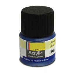 Bleu France brillant acrylique 12ml