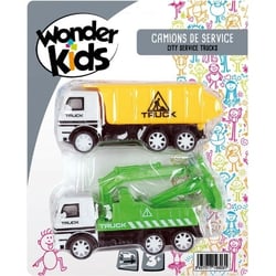 2 Camions Service 11cm RF Assortiment - Wonderkids