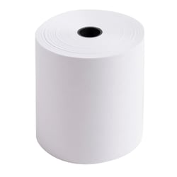 Bobine pour machine à calculer 74x70 mm - 1 pli offset extra-blanc 60g/m2 - Blanc - x 50 - Exacompta
