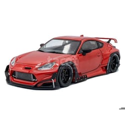 Voiture miniature - Toyota Pandem GR86 2022 - SOLIDO - Rouge - Métal - Échelle 1/43