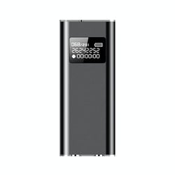 Dictaphone Intelligent Avec Écran HD Annulation De Bruit Clip 16GB Noir YONIS