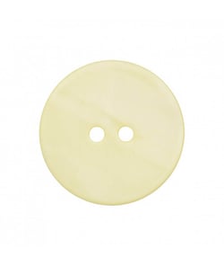 Carte de 3 boutons Rond en Nacre 2 Trous 15mm - Prym Jaune