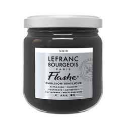 Peinture vinylique - Flashe - Noir - 265 - Lefranc Bourgeois - 400ml