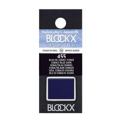 Aquarelle Bleu de Cobalt Foncé  1/2 gode
