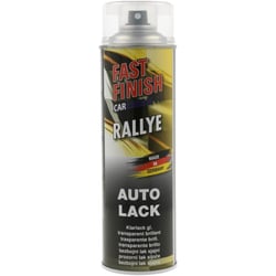 Vernis - Brillant - Transparent - Acrylique + nitro - Bois - Métal - Plastique - Fast Finish - 500ml