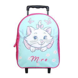 Sac à dos à roulettes 31 cm Disney Marie Les Aristochats Vert - BAGTROTTER