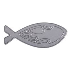 à découper: Poisson, 8x3,1cm, 1 pce.