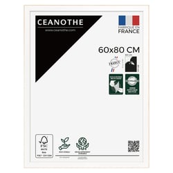 Cadre photo Newton brut 60x80 cm