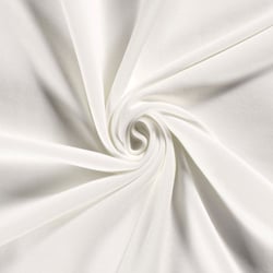 Tissu Sweat envers doudou uni Blanc cassé