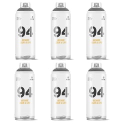 Lot de 6 sprays de peinture MTN 94 - Noir
