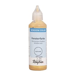 Window Color Peinture pour les contours, or, flacon 80 ml