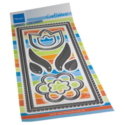 Gabarit de découpe pour machine Marianne Design - Slimline Fleurs