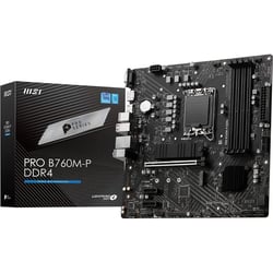 Carte mère MSI - PRO B760M P DDR4 - Noir