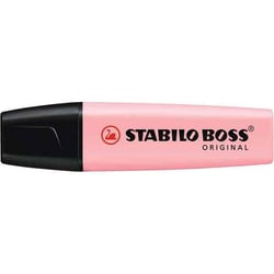 Lot de 10 surligneurs - STABILO - BOSS ORIGINAL Pastel - Rose pastel