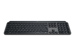 Clavier d'ordinateur Logitech MX Keys S - Graphite - Technologie ciseaux - Rétroéclairé