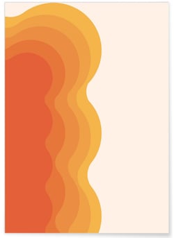 Affiche Diptyque Rétro 2 | A3 : 29,7x42cm