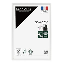 Cadre photo Essentiel exposition blanc 30x45 cm