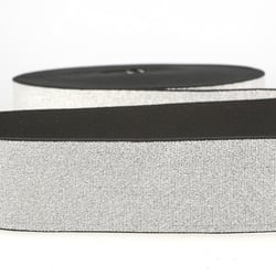 Elastique métal 40mm argent au mètre
