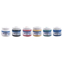 Kit Peinture aux doigts, 6 x 150ml, divers couleurs, Boîte
