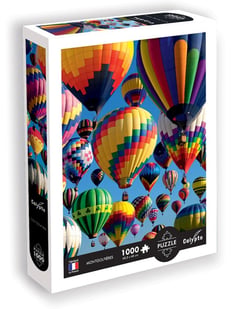 Puzzle 1000 pieces - Montgolfières