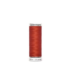 Fil à Coudre 100% polyester 200m - Gütermann 589 Rouge
