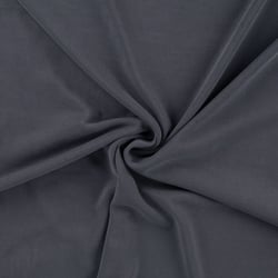 Tissu Modal uni Bleu denim